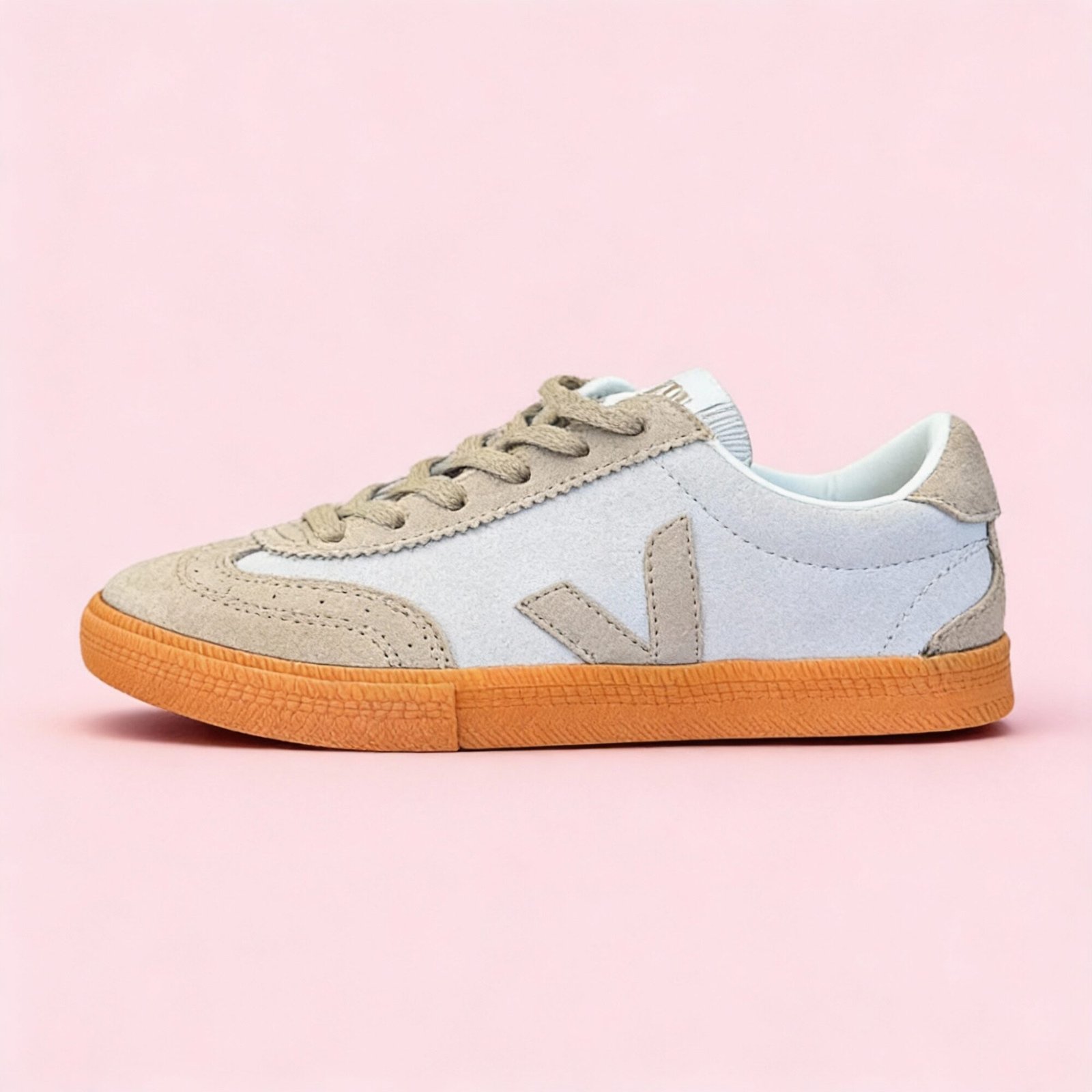 Sneakers Veja Volley – White & Pierre Suede
