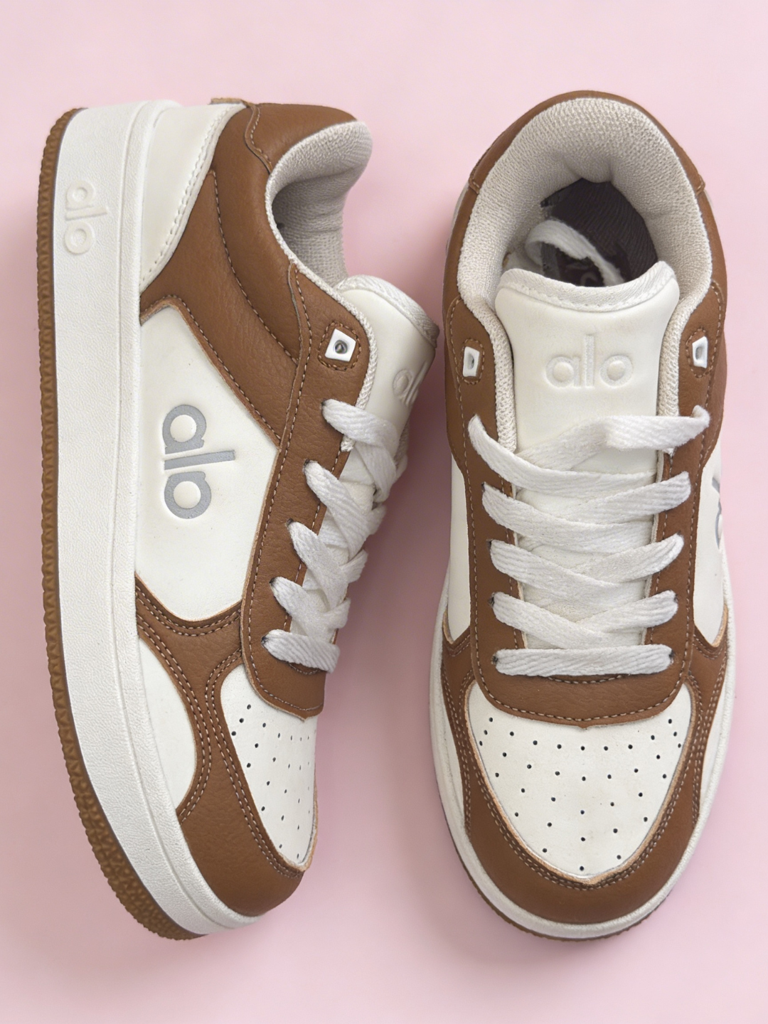 Sneakers Alo Recovery - Brown & White