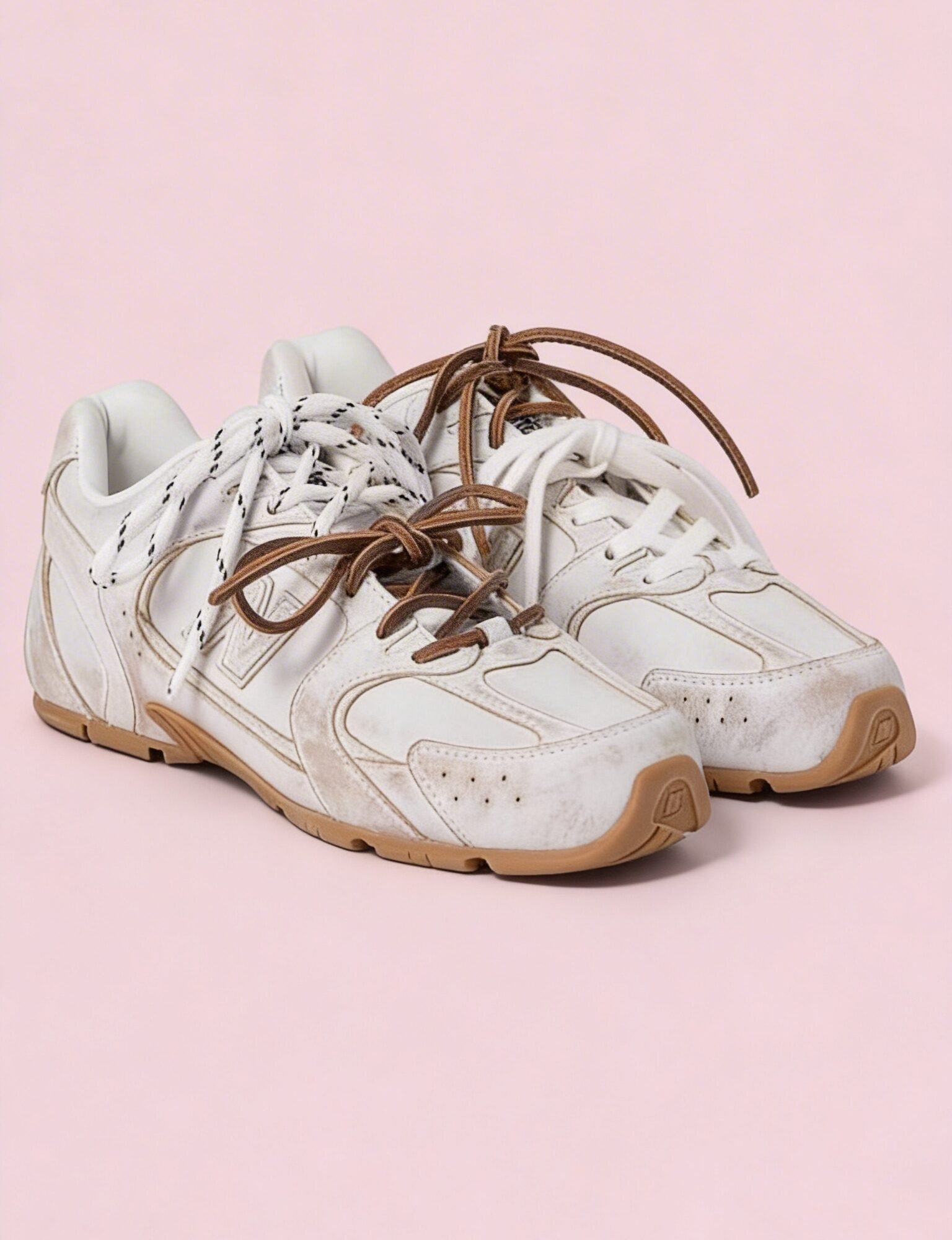 Miu Miu x New Balance 530SL "Distressed White"
