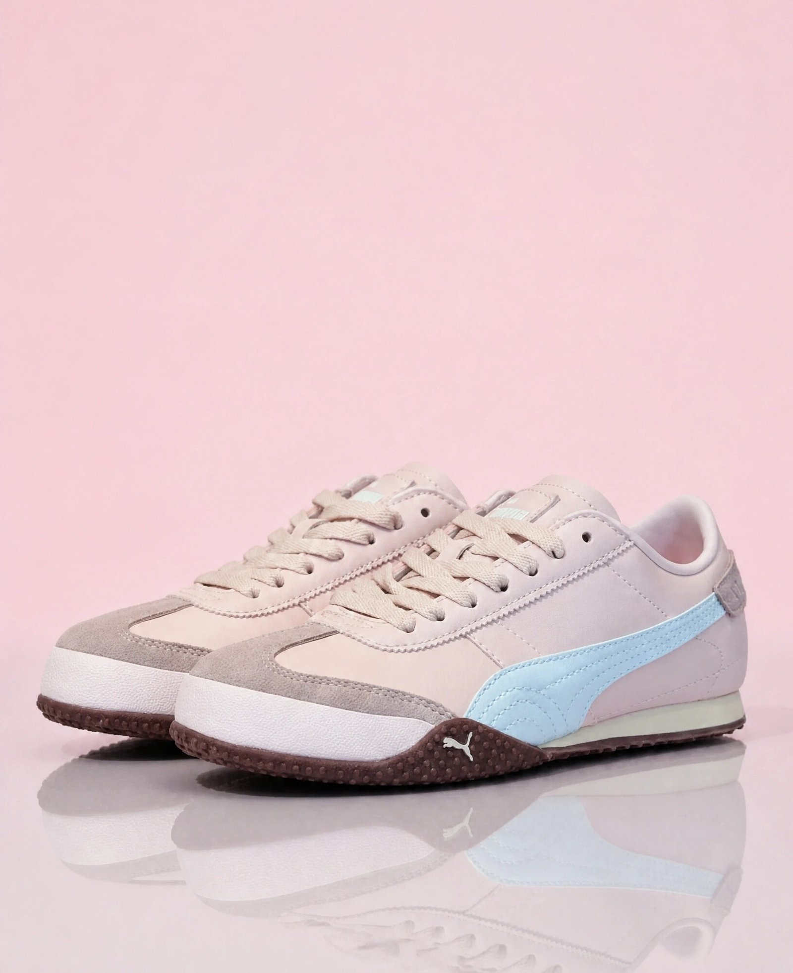 Puma Palermo "Soft Pink & Blue"