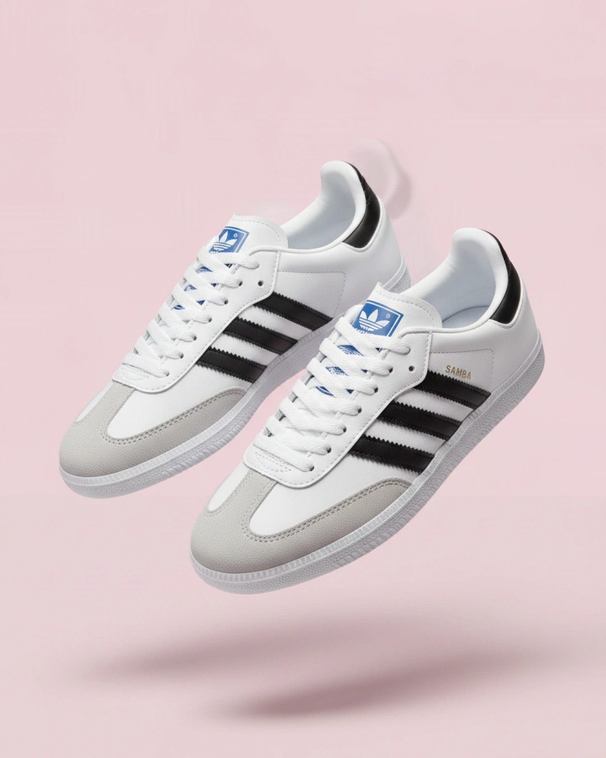 Adidas Samba OG "Cloud White/Core Black" - Imagen 4