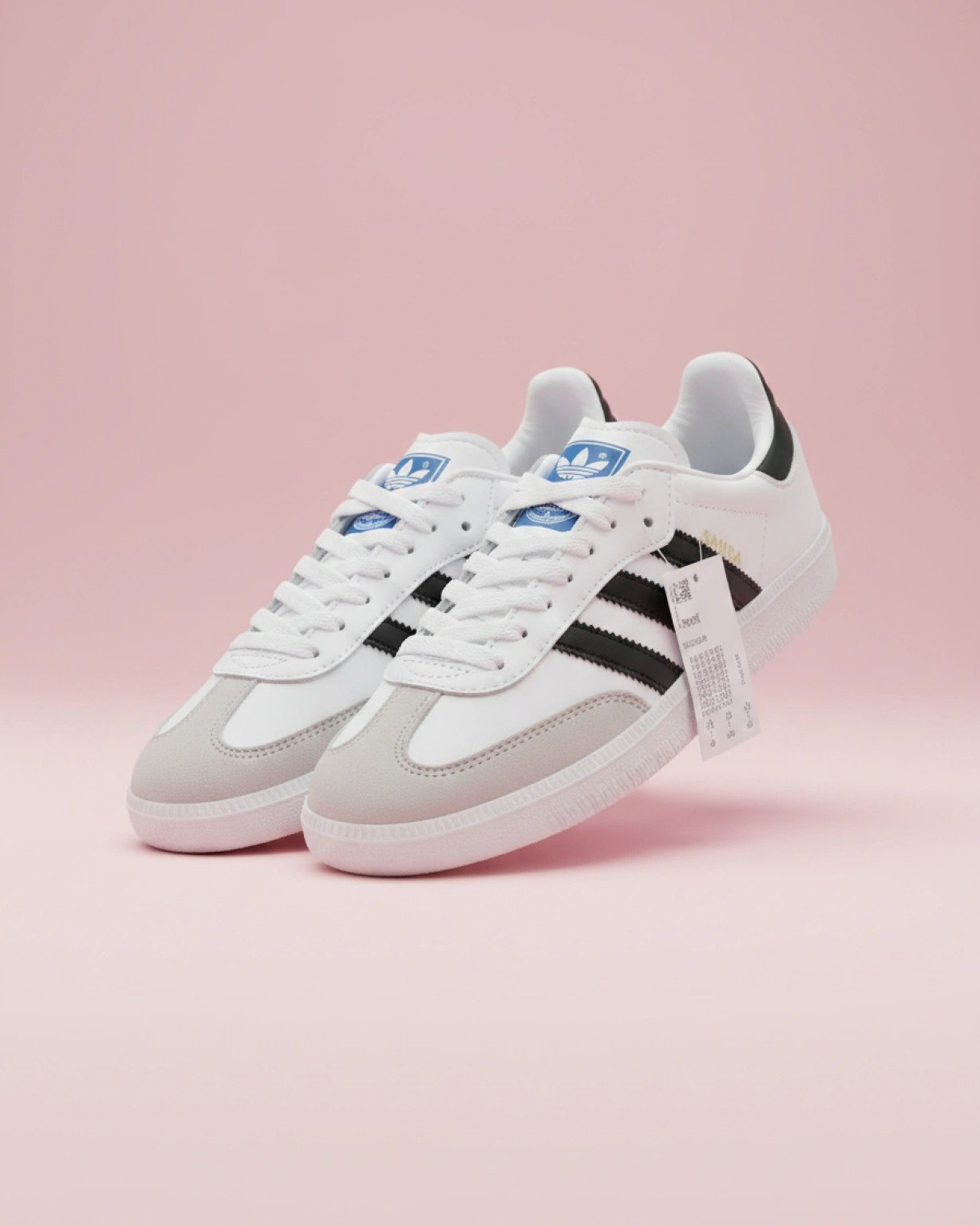 Adidas Samba OG "Cloud White/Core Black" - Imagen 2
