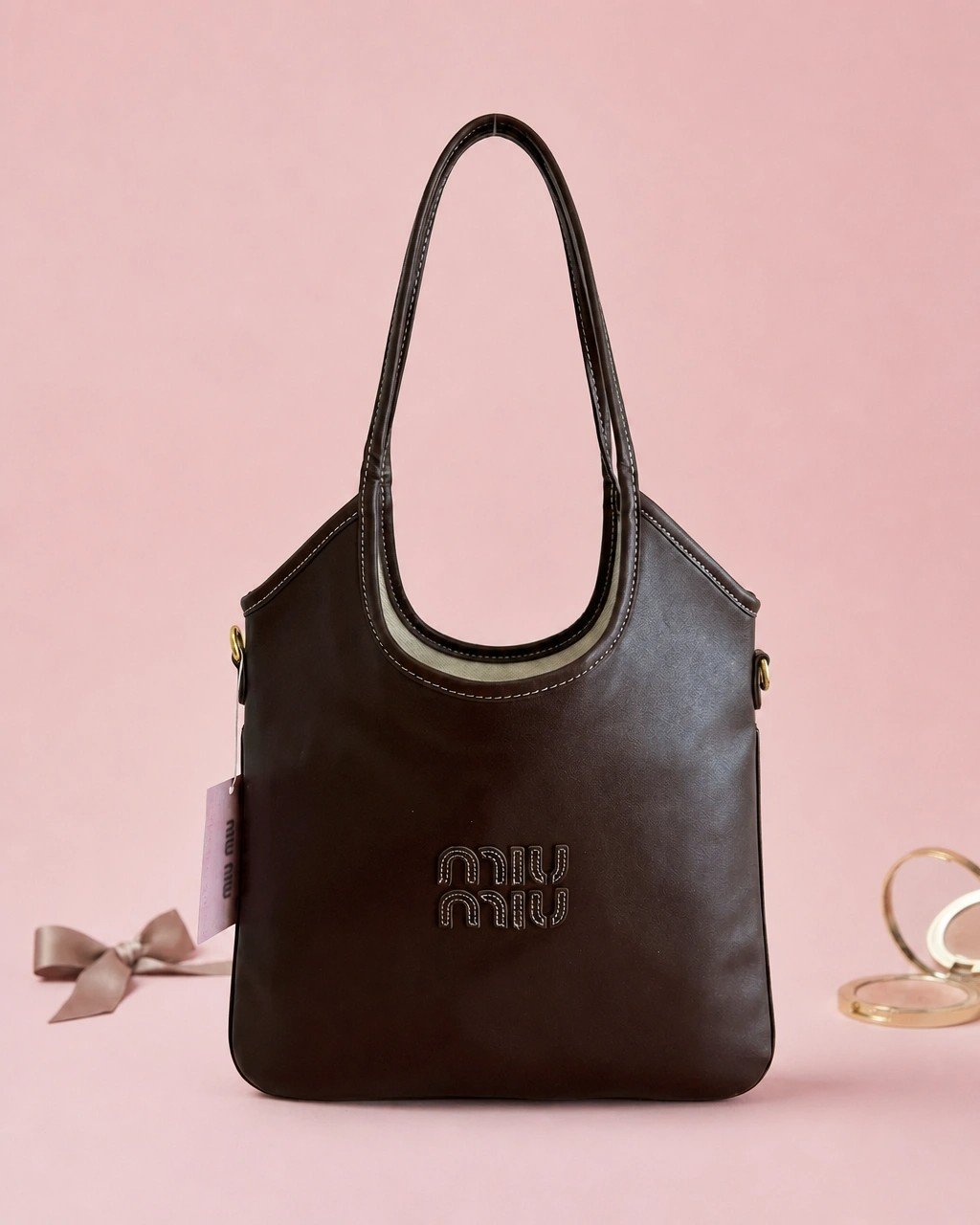 Bolso tote de hombro Miu Miu