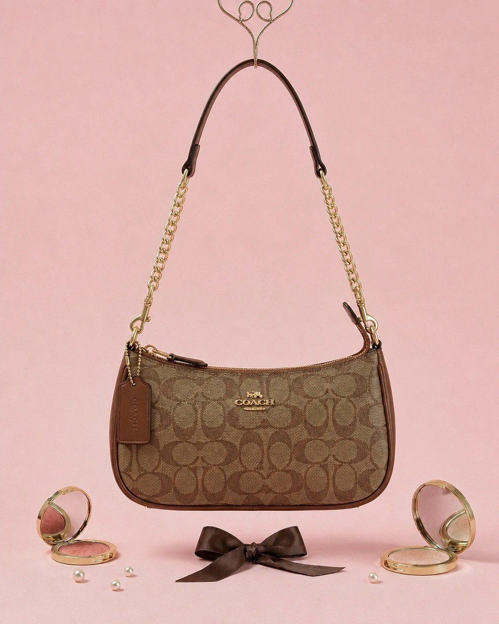 Bolso de hombro Coach Nolita