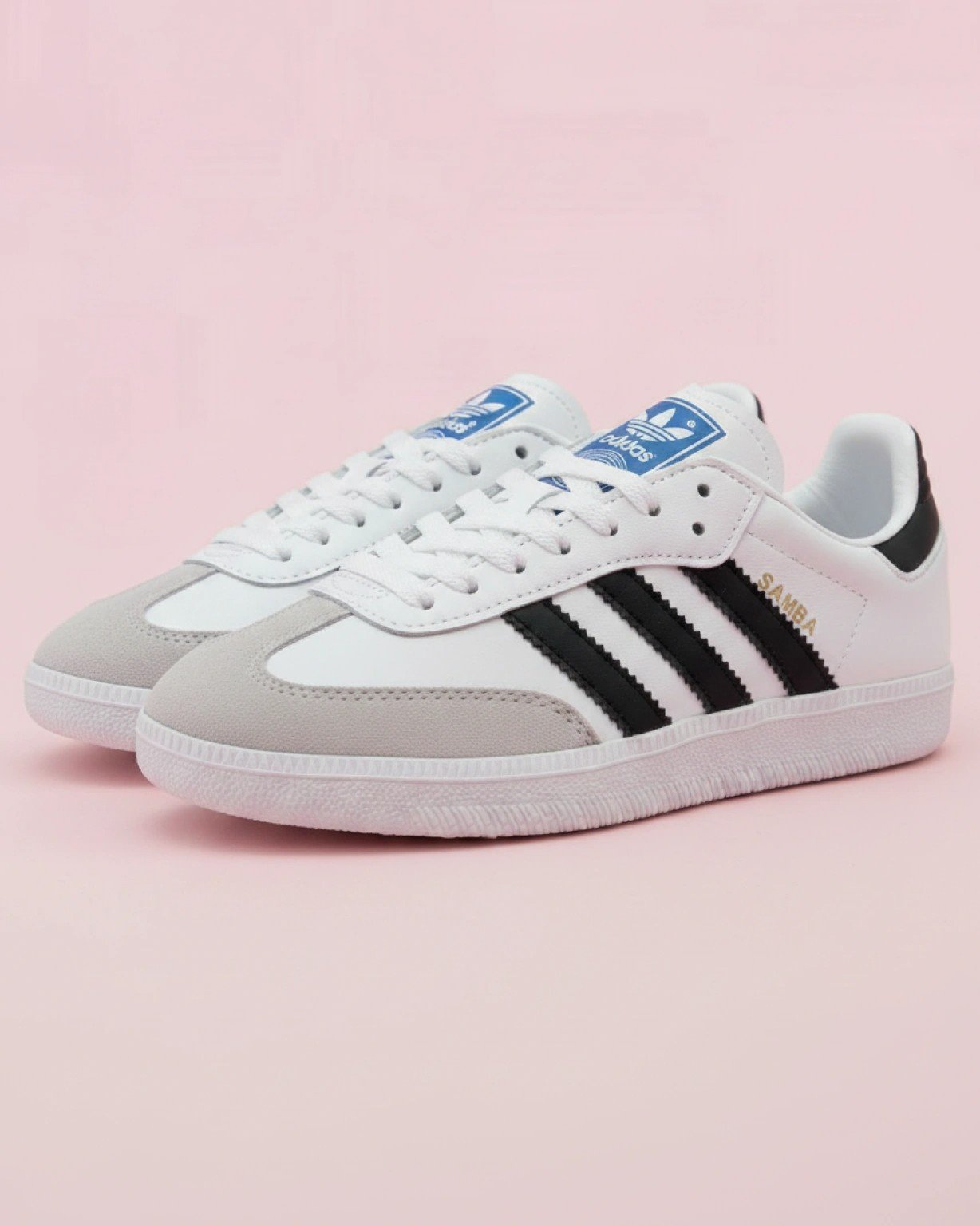 Adidas Samba OG "Cloud White/Core Black" - Imagen 3