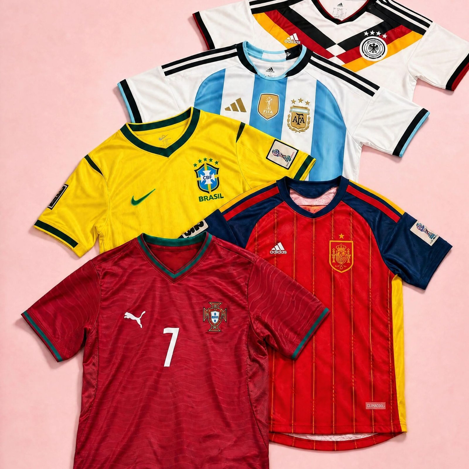 Camisetas del mundial 2026